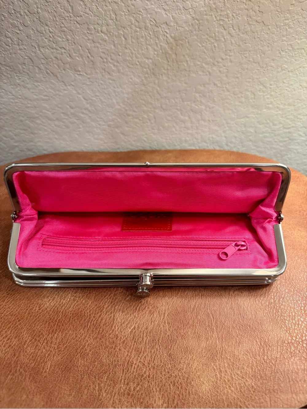 HOBO Lauren Multicolor Floral Frame-Clasp Clutch